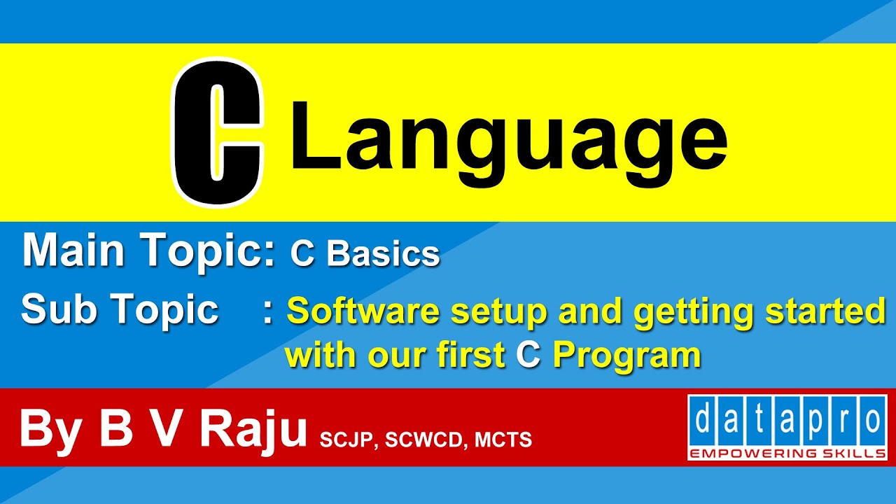 First C Program | How to use CodeBlocks IDE for C Programming | C Programming Software Setup