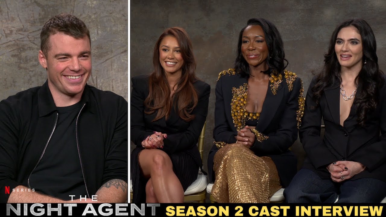 The Night Agent Season 2 Cast Interview- GABRIEL BASSO TALKS BIGGER STUNTS FOR SEASON 2