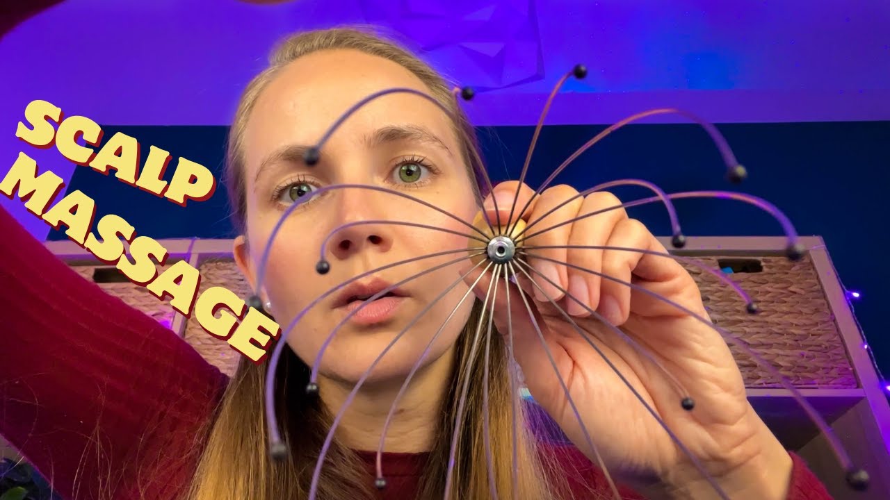 ASMR Brain Melting Scalp Massage to Help You Relax & Sleep