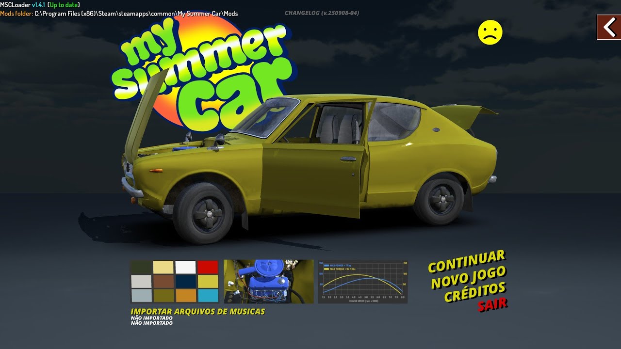 🔴AO VIVO - MY SUMMER CAR MONTANDO O SATSUMA!!