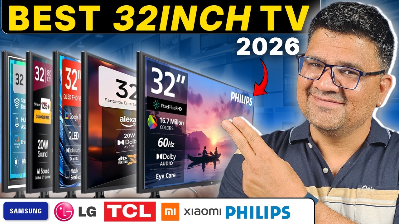 Top 5 Best 32 Inch Smart TV 2026 ⚡ 32 Inch Smart TV ⚡ Best TV 32 Inch 2026