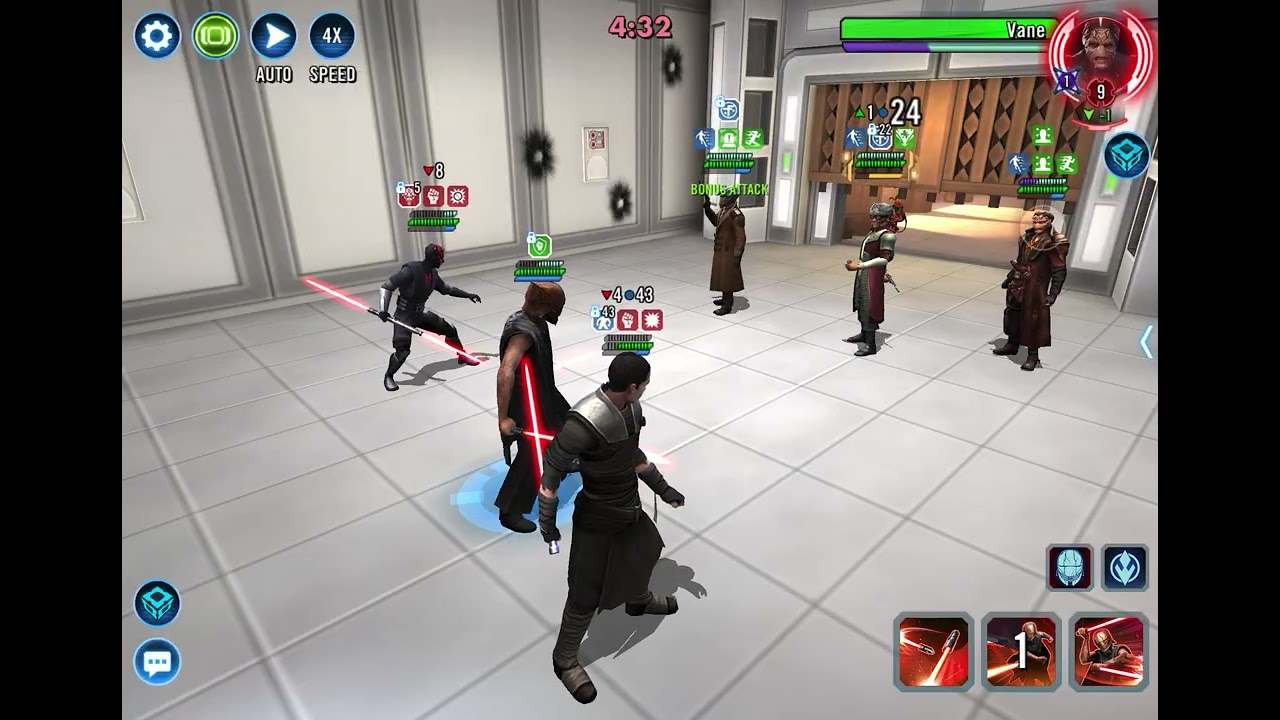 Swgoh GAC 3v3 stranger vs pkh