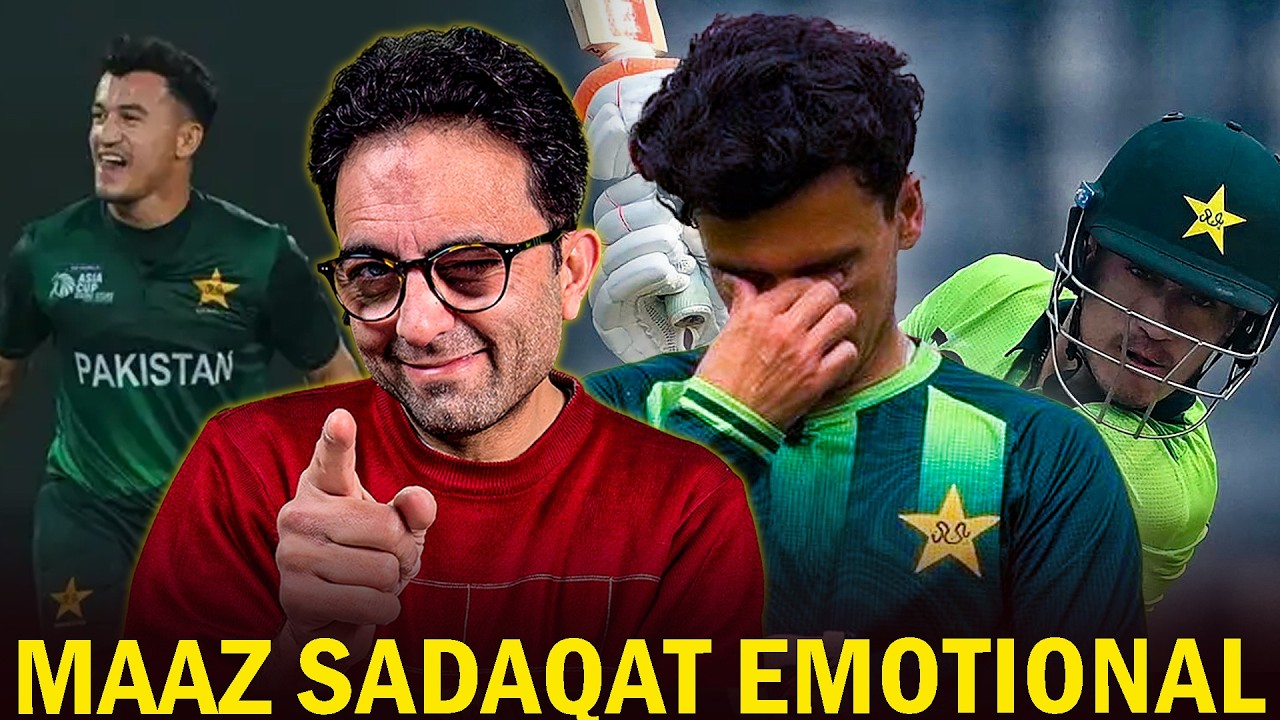 Maaz Sadaqat became emotional while recalling the difficult times before his ODI debut for Pakistan!