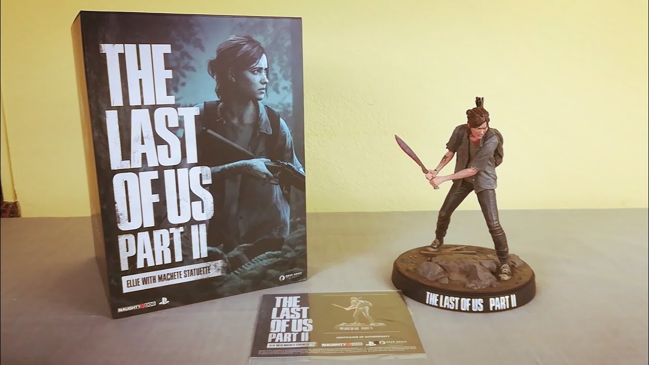 The last of us Part II - Ellie Machete Figure Unboxing