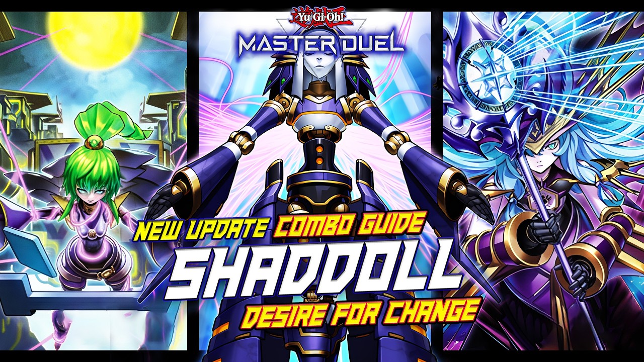 Master Duel: How to Play Shaddoll deck with New support 2026 | Combo Guide & Deck Profile.