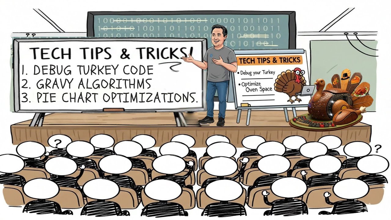 LIVE Interaction - Tech Expert Carey Holzman!!  Tips and Tricks - Ready for Thanksgiving?