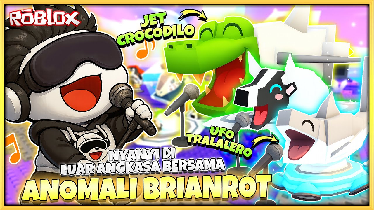 Si Mecin Bertemu ANOMALI BRAINROT YANG BISA BERNYANYI di LUAR ANGKASA! My Singing Brainrot Indonesia