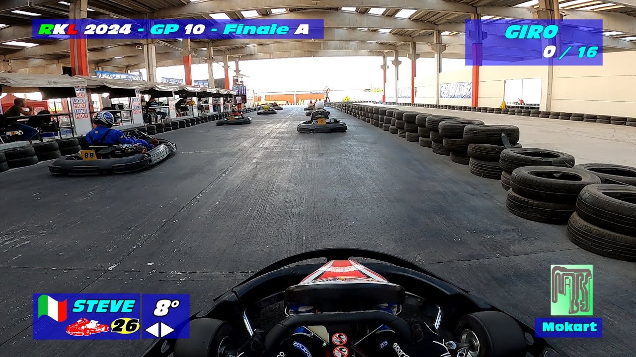 Racing Kart League 2024 - GP 10, Finale A - Mokart, Ossona (MI)