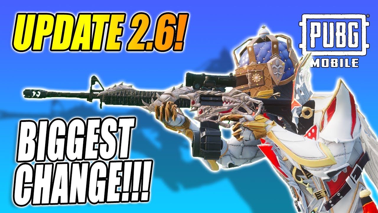 UPDATE 2.6 THE BIGGEST BUFF PUBG MOBILE