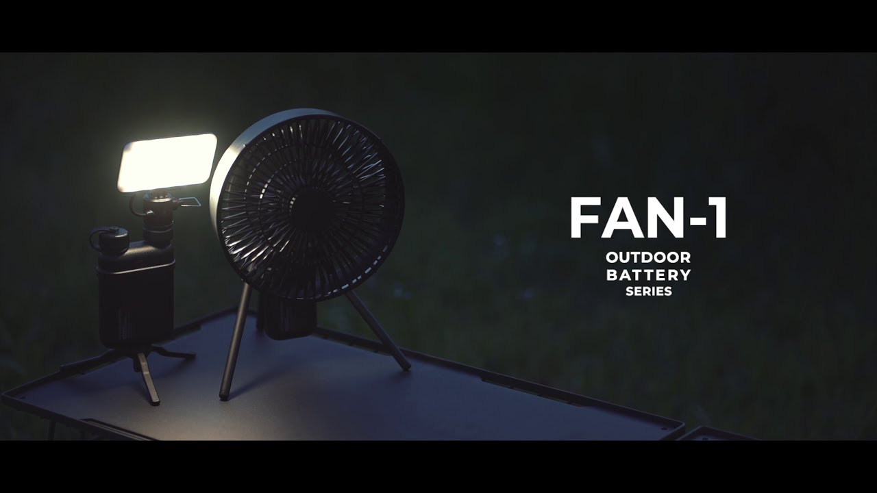 アウトドアファン NESTOUT FAN （FAN-NEST-GF1） 【エレコム公式】