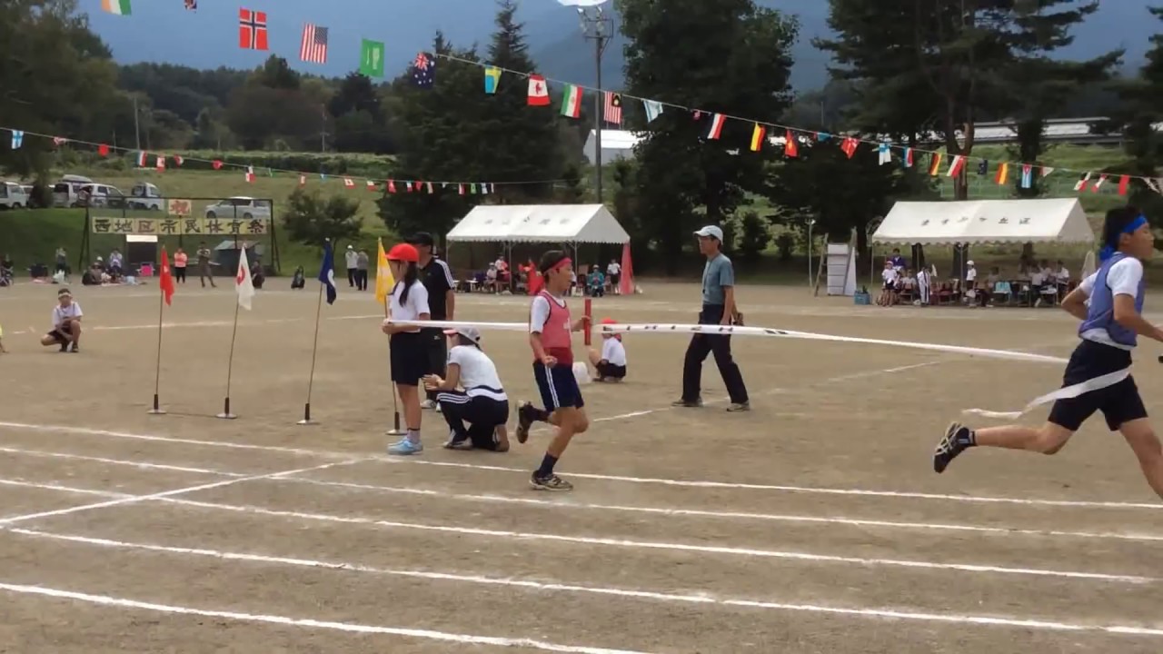 小学校運動会のリレーでアンカーがごぼう抜き