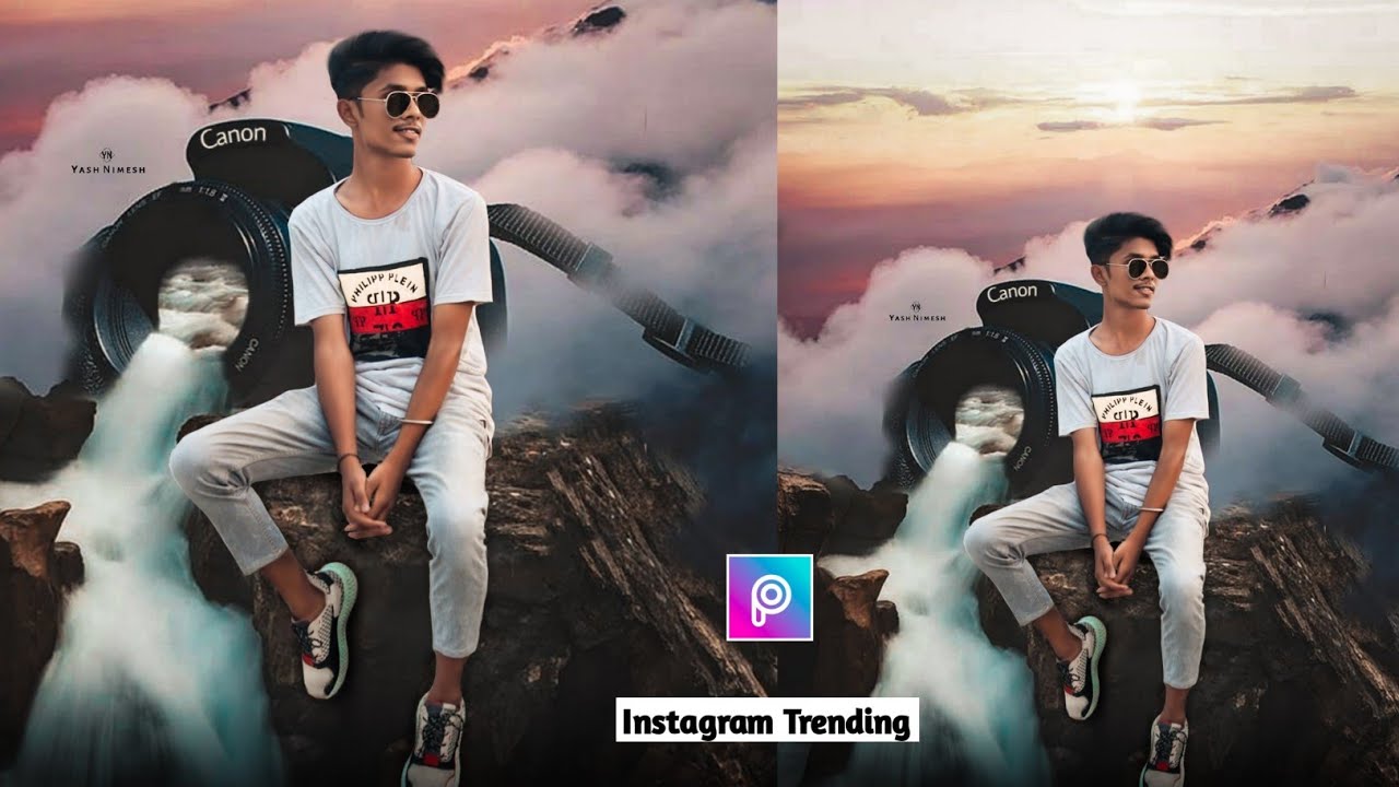 #Picsart HD Photo #Manipulation Editing Tutorial | Instagram Trending Photo Editing| Yash Nimesh