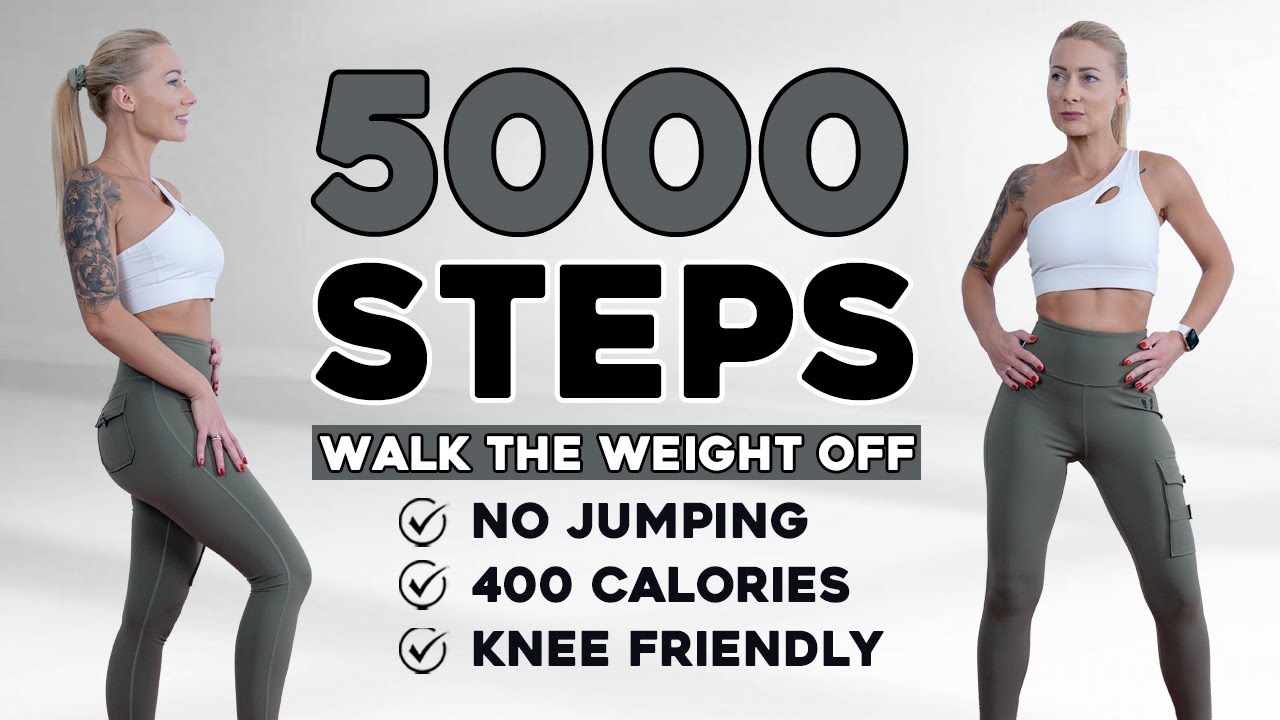 🔥5000 STEPS WALKING WORKOUT🔥 | 5K Steps Challenge! 30 Min Fat Burning🔥 Endurance Knee Friendly🔥