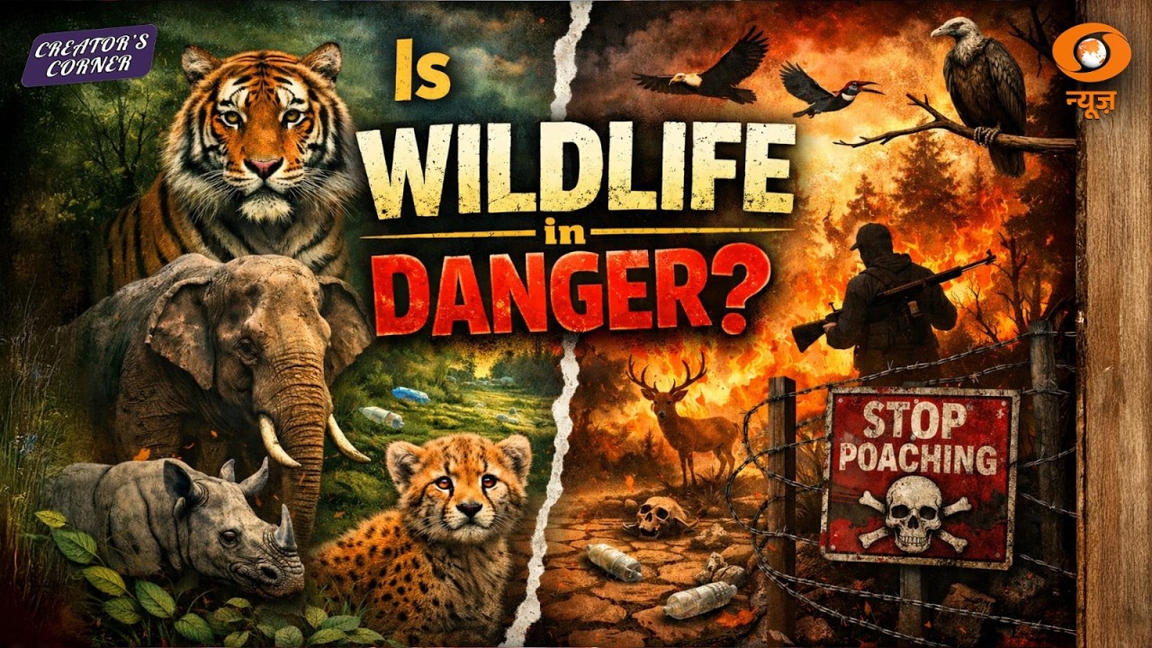 Is India’s Wildlife in Danger? | World Wildlife Day Special | Creator’s Corner | DD News