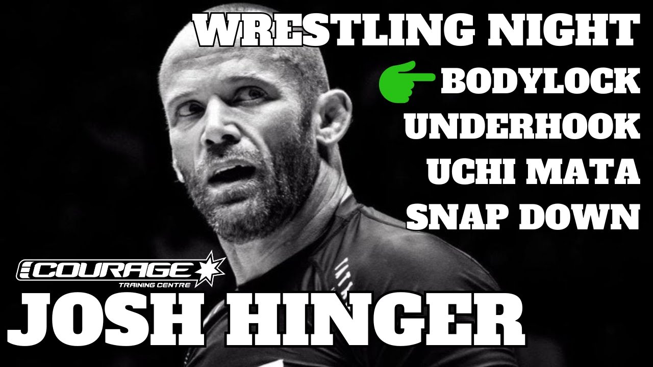 JOSH HINGER BJJ - HAND FIGHT TO BODYLOCK TAKEDOWN
