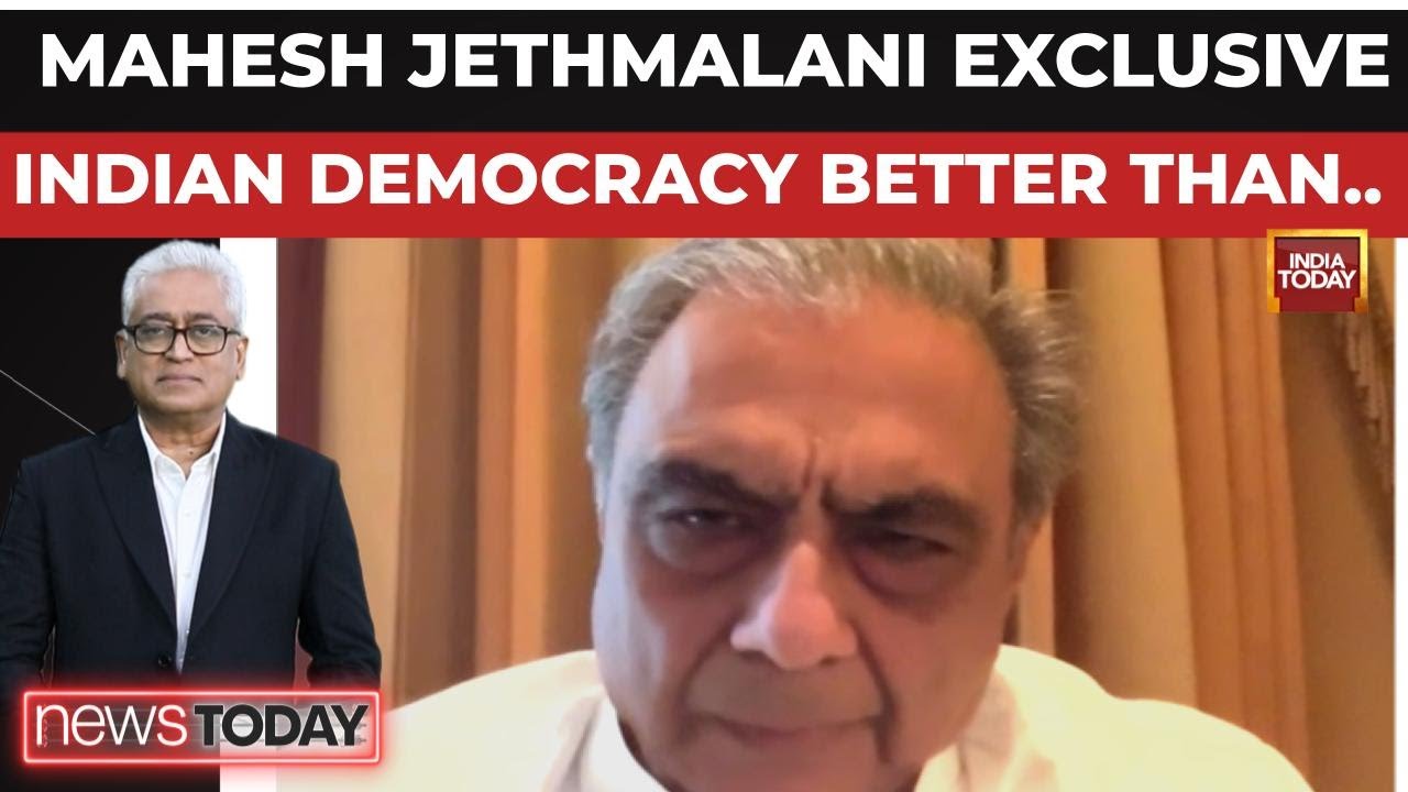 Indian Democracy Better Than US & UK's, Says Mahesh Jethmalani Amid Debate On Constitution