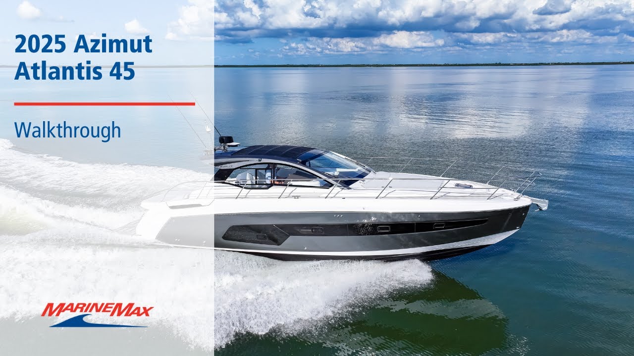 Роскошь без компромиссов | Обзор яхты Azimut 45 Atlantis | Доступна в MarineMax Clearwater