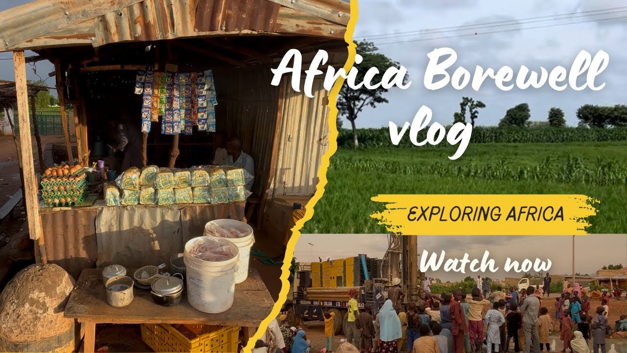SOUTH AFRICA BOREWELL WORK💪  || Africa Borewell vlog