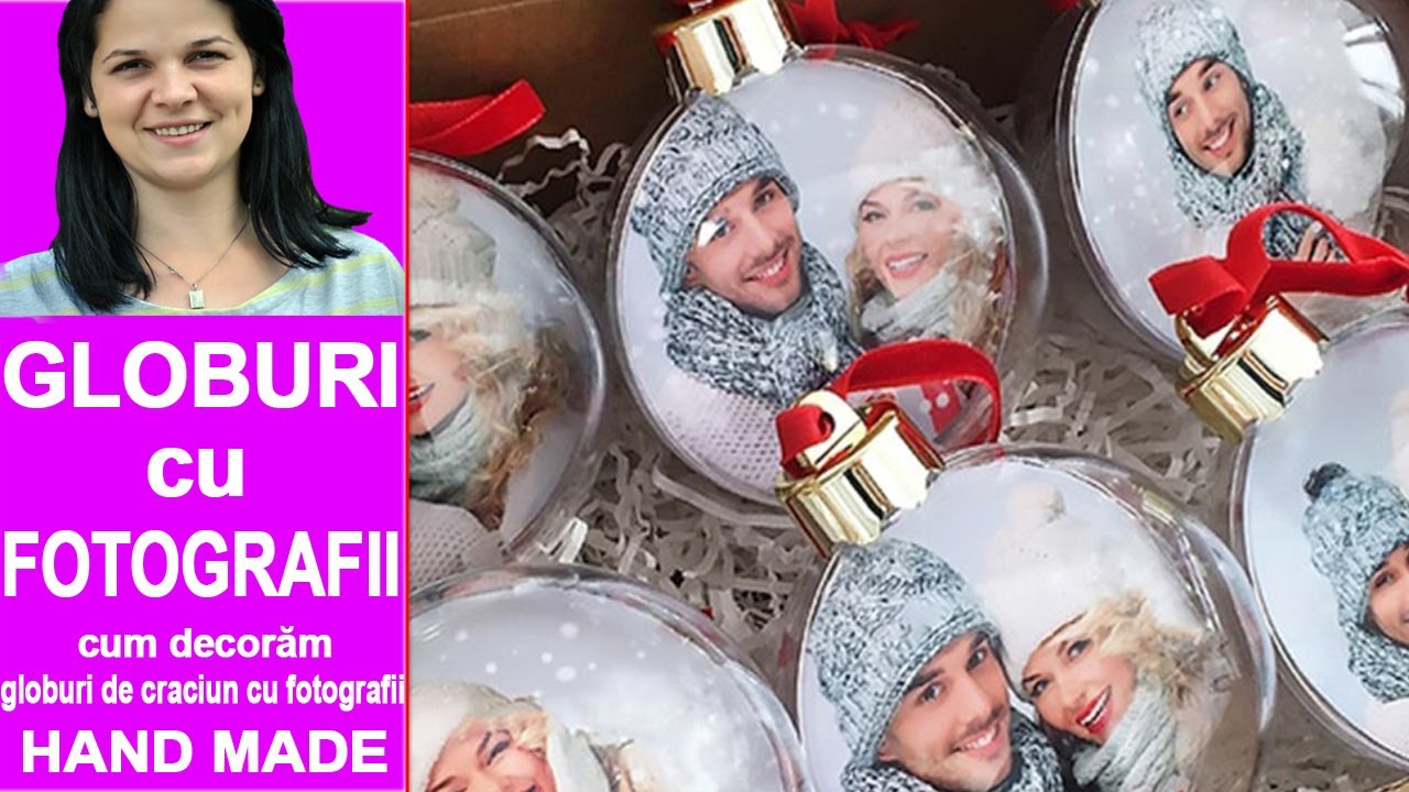 cum decoram globuri pentru brad