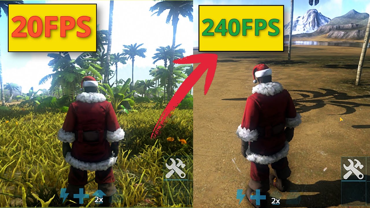 Como rodar ARK: ULTIMATE MOBILE com FPS ALTO até em CELULAR DA XUXA e acima dos 60FPS