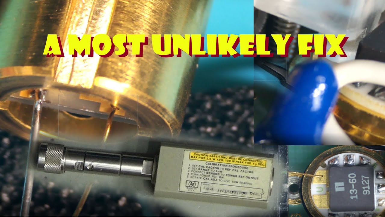 HP 8482H RF Power Sensor - surprise fix #0100