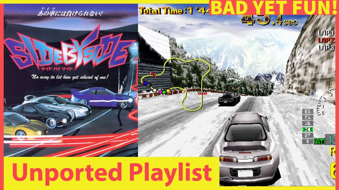 Taito REALLY Tried! Side by Side! Taito's First Attempt at a 3D Arcade Racing Game!