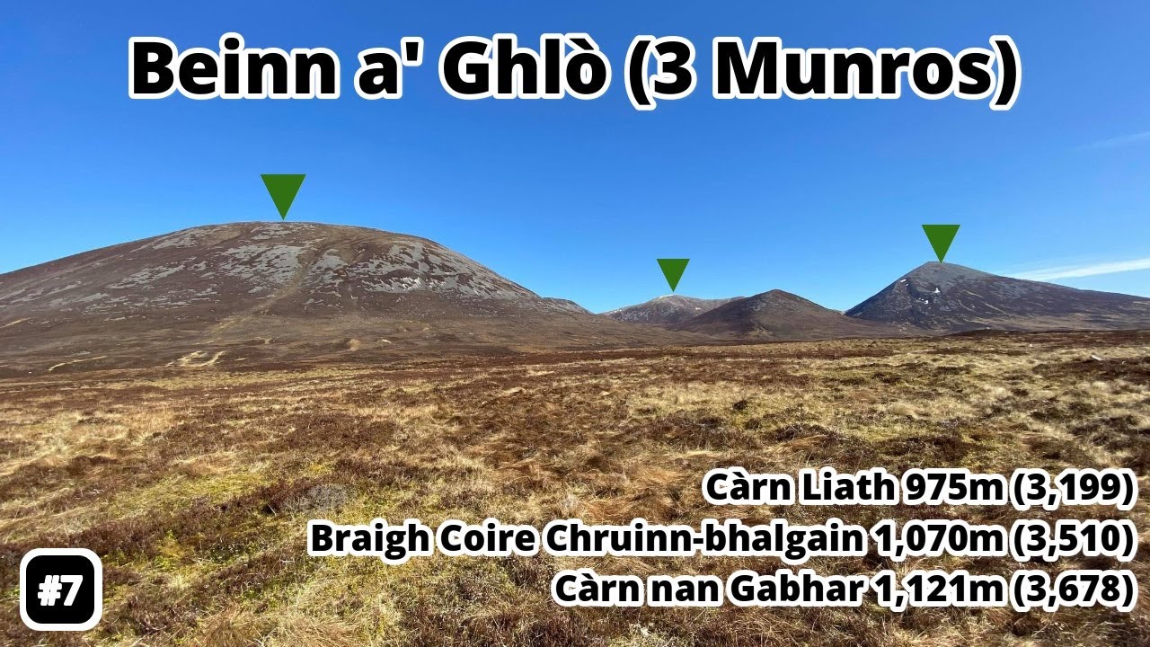 Hill Walking Guide - (Beinn a'Ghlo)