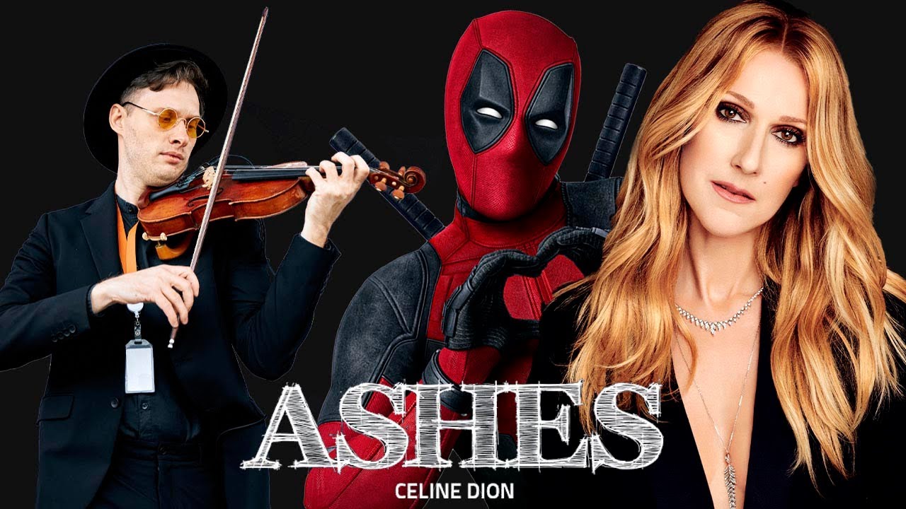 Скрипка Караоке | Celine Dion - Ashes (from Deadpool 2) | + НОТЫ