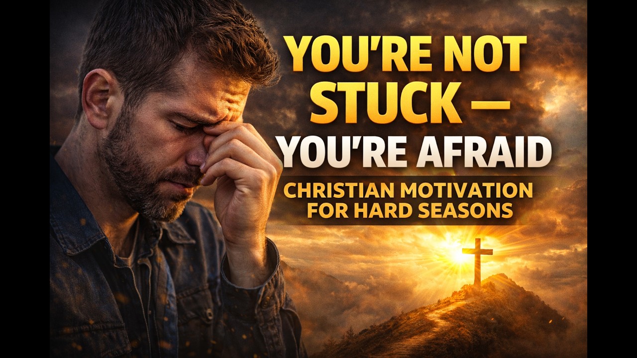 You’re Not Stuck — You’re Afraid | Christian Motivation for Hard Seasons