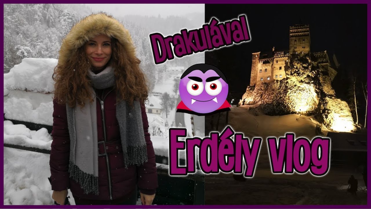 Erdély VLOG az Apukámmal - Téli Csodaország Drakulával | Viszkok Fruzsi