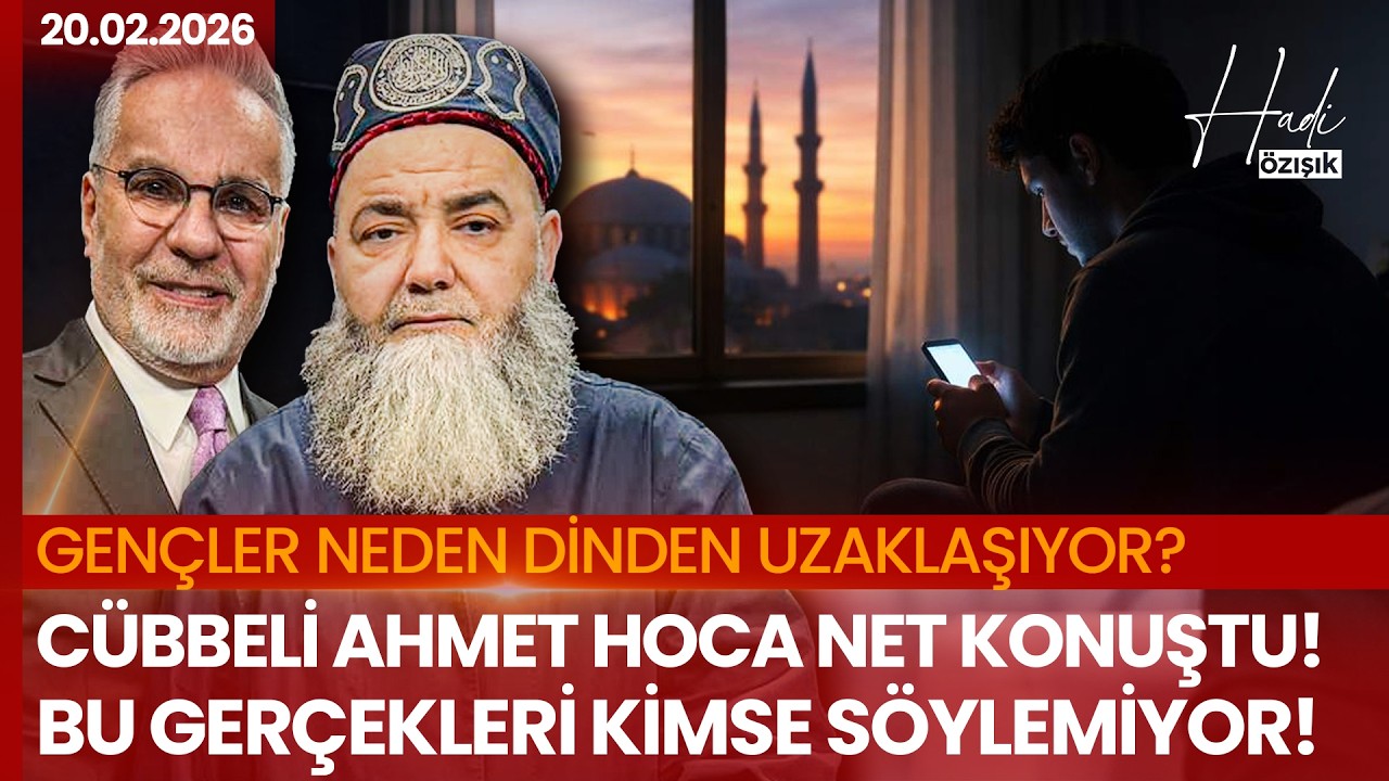 Gençler neden dinden uzaklaşıyor? Cübbeli Ahmet Hoca'dan çarpıcı yanıtlar!