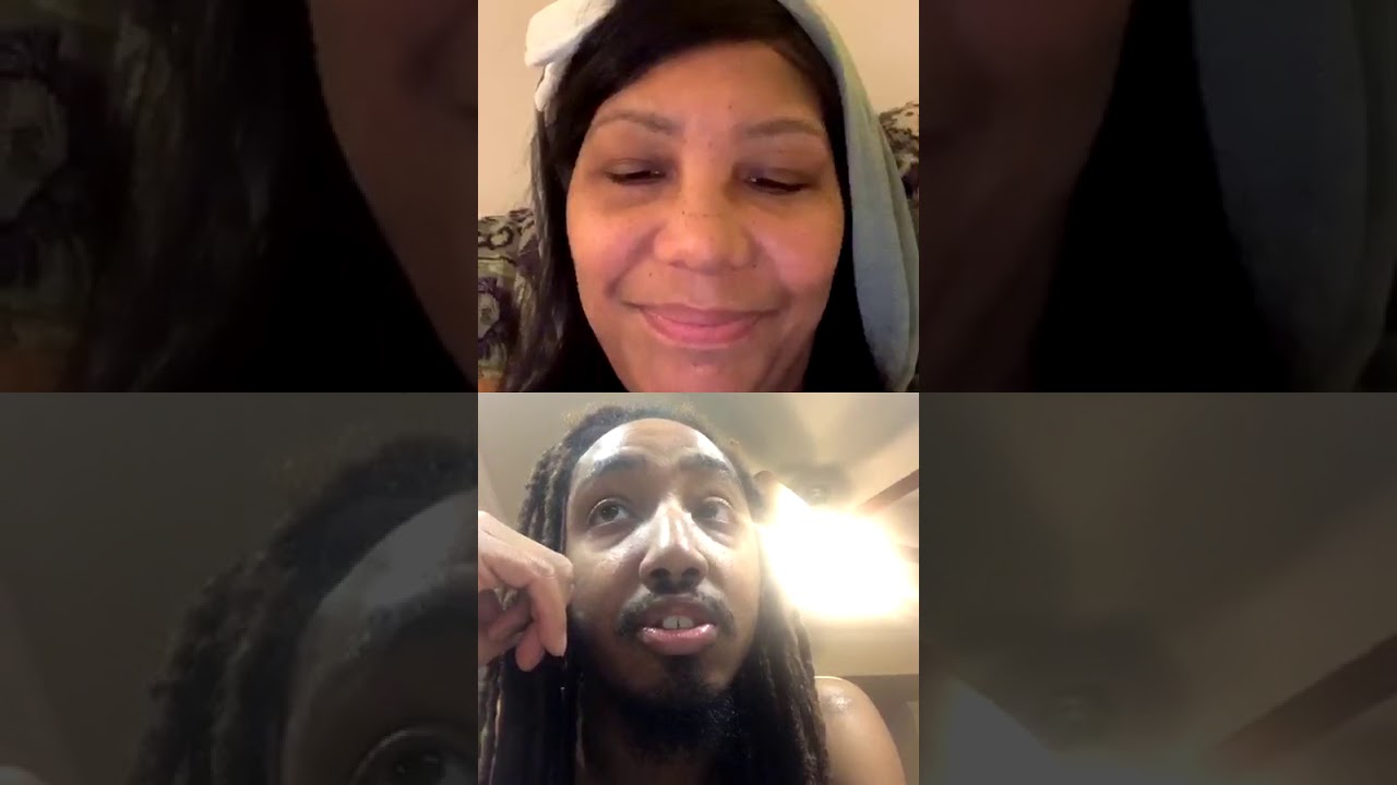 Traci Braxton & Son Kevin Jr. on IG Live