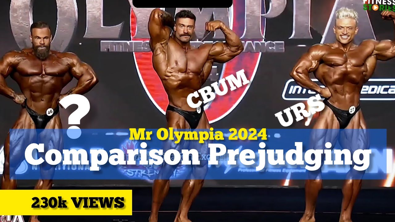 Мистер Олимпия 2024. Сравнение в прямом эфире — CBUM URS и многое другое — CLASSIC PHYSIQUE