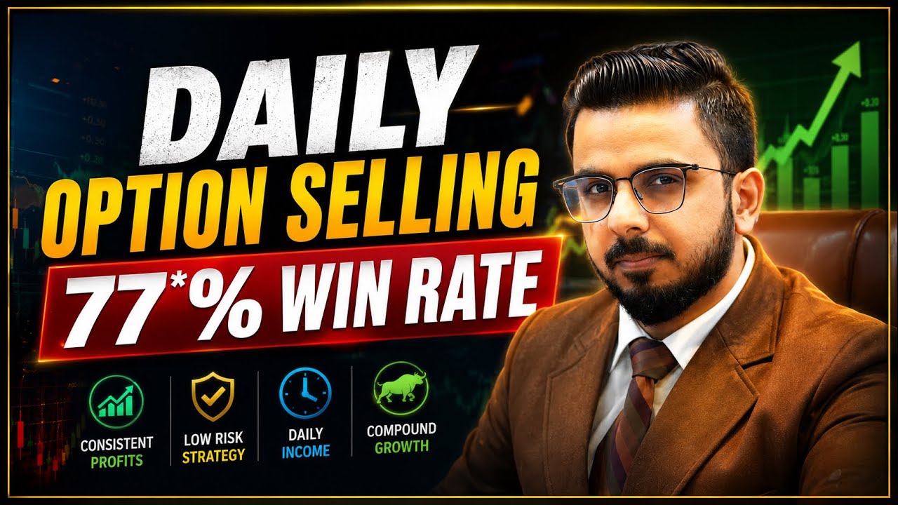 Daily Option Selling Trading Strategy | Low Risk!! High Win Rate!!