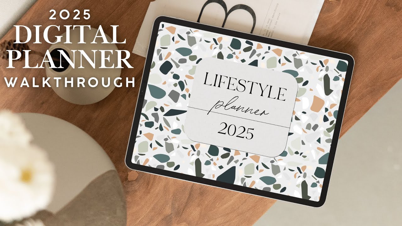 2025 Digital Planner Walkthrough with iPad & Goodnotes
