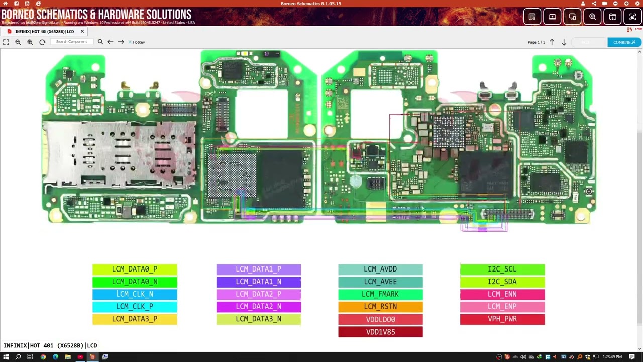 Infinix Hot 40i X6528B ll In One Borneo Schematics