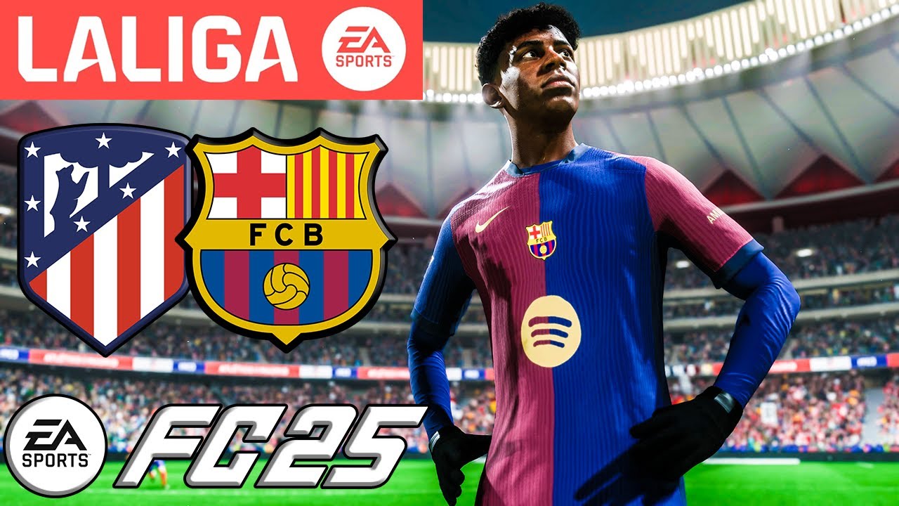 FC 25 - Atlético Madrid vs FC Barcelona | LaLiga | PS5™ [4K60]