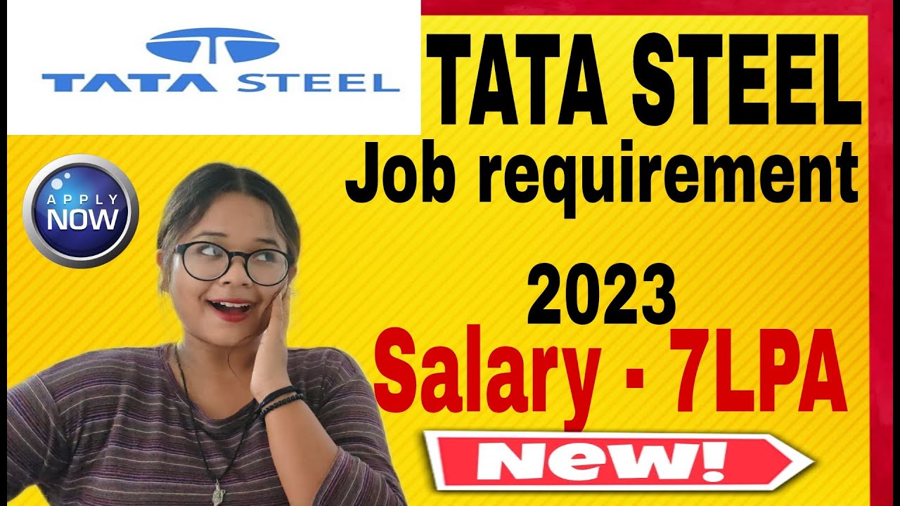 TATA Steel Off campus Drive 2023 Registration | Hiring for Freshers with 7 LPA Package | Apply Now