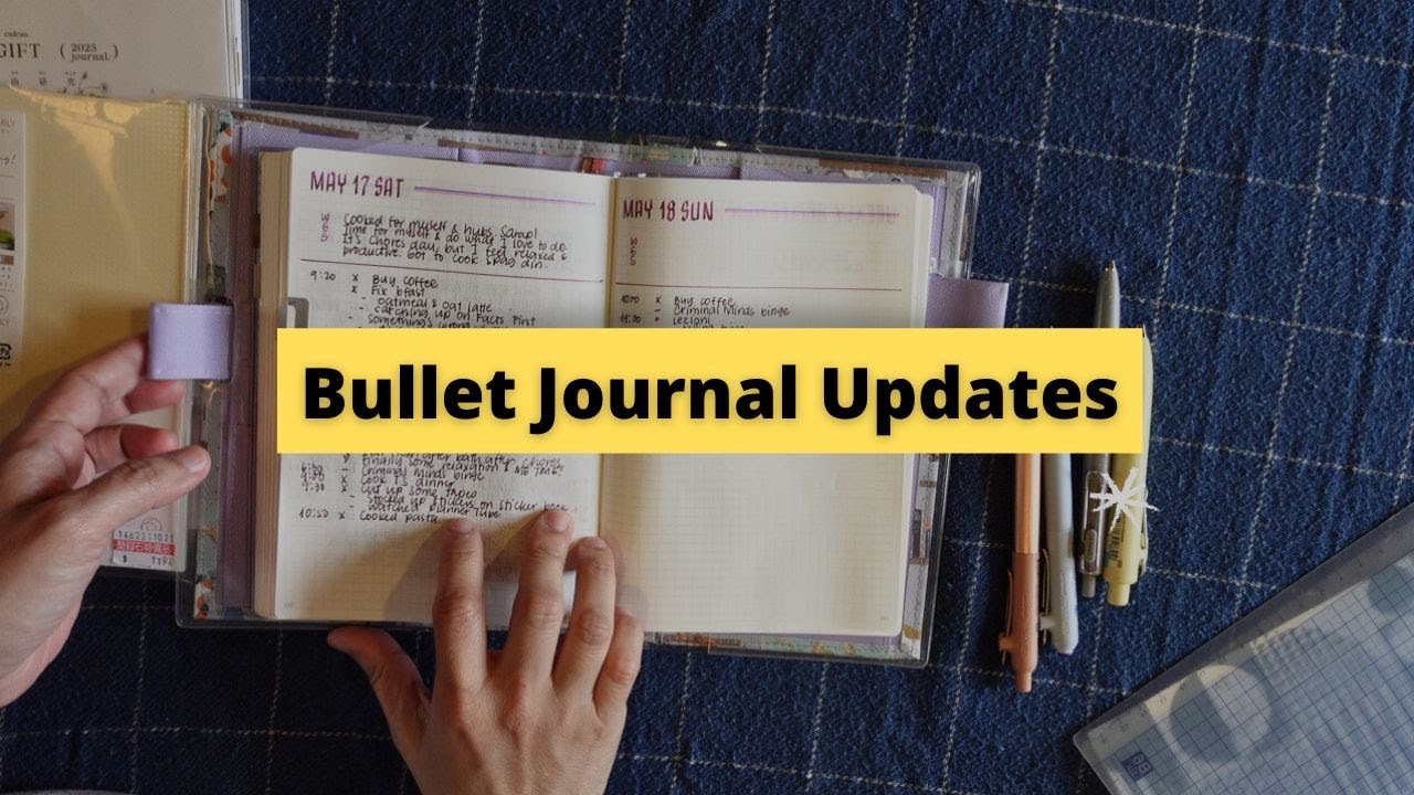 Changing Up My Daily Log Spreads in My Bullet Journal