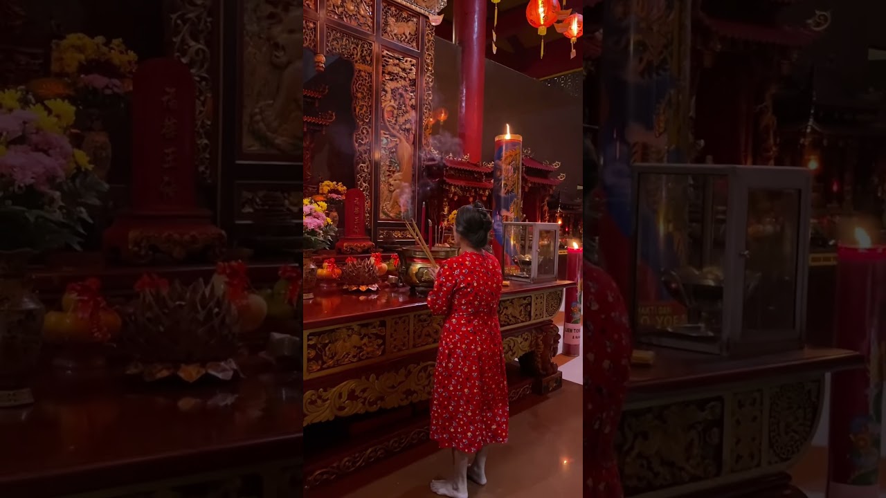 CARA BERIBADAH DI KLENTENG #blora #imlek #klenteng