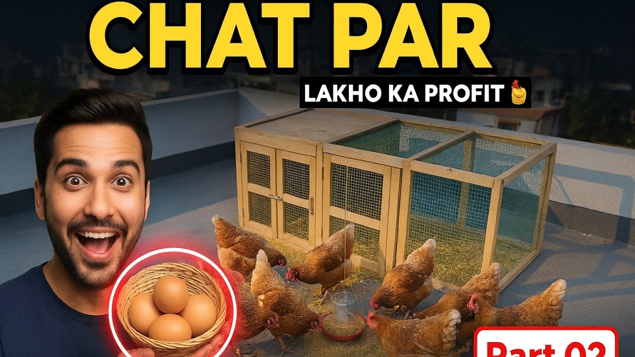 Small Poultry Farming Business Idea At Home | Chicken Farming At Rooftop| anda daily vlogs (part 02)