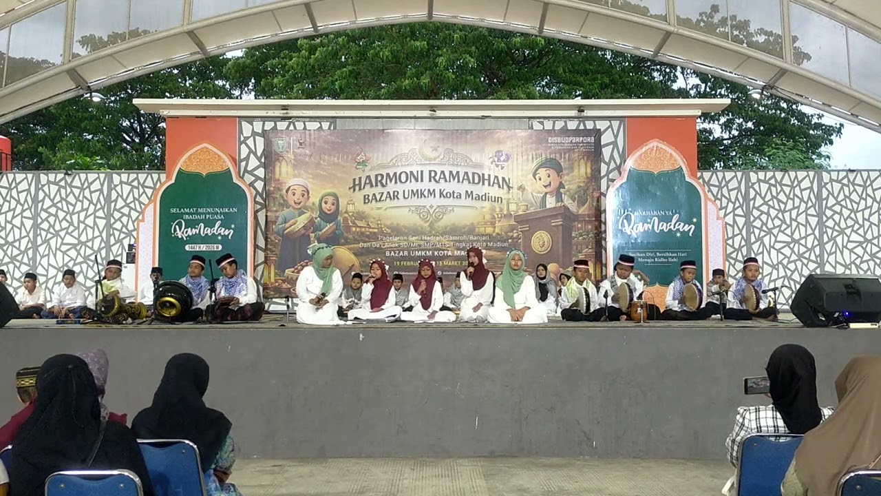Marhaban ya Romadhon & Qolbi fil Madinah ( SDN 02 Manisrejo Madiun)
