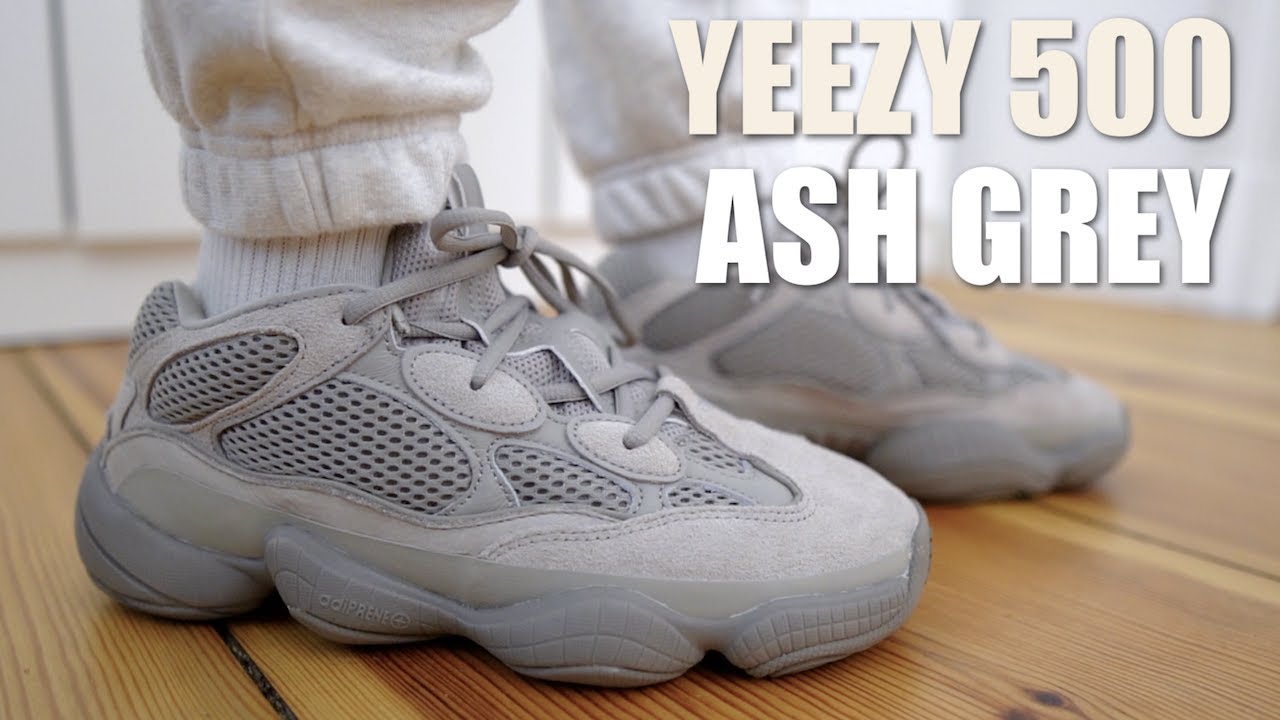ADIDAS YEEZY 500 ASH GREY REVIEW & ON FEET.......THESE NEVER DISAPPOINT