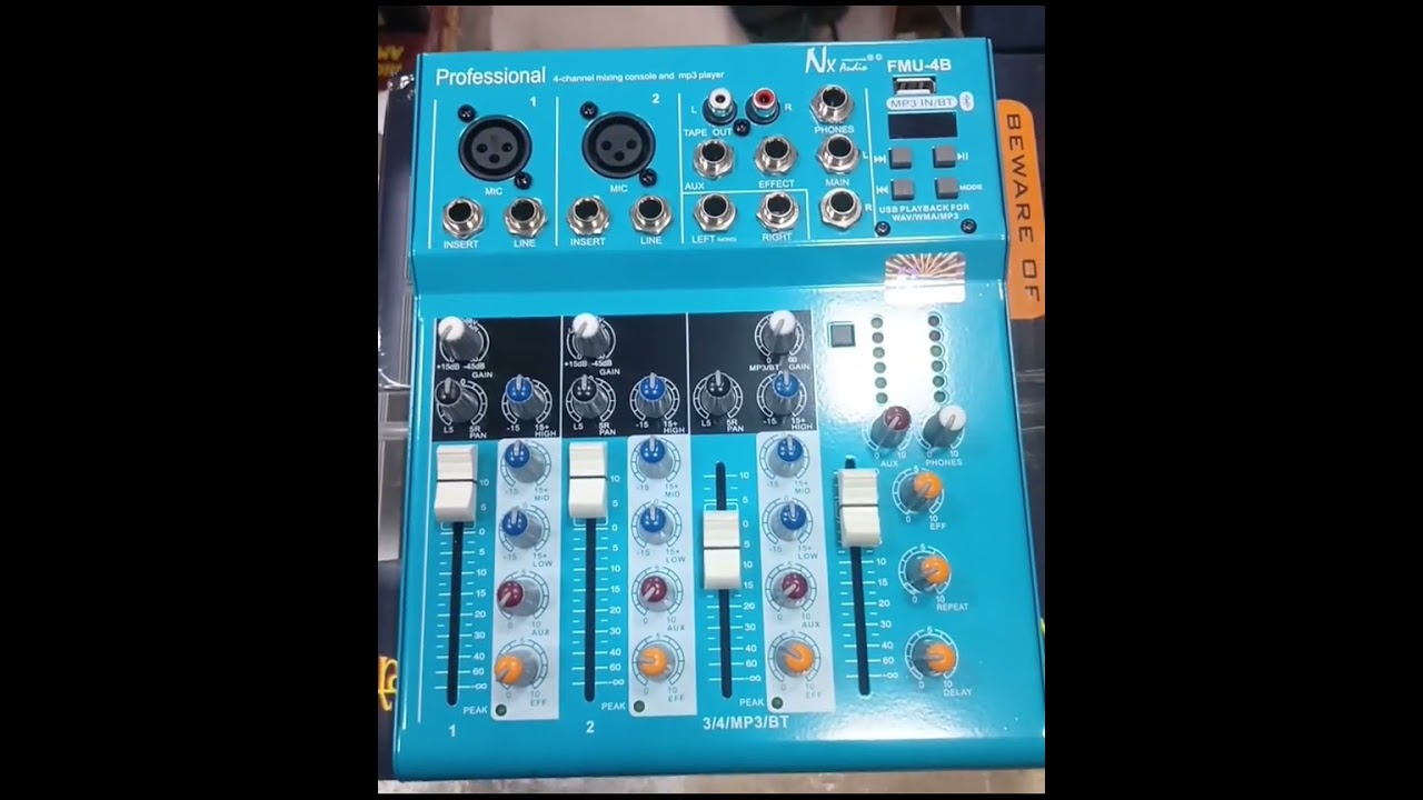 NX AUDIO MIXER NEW VERSION FMU 4
