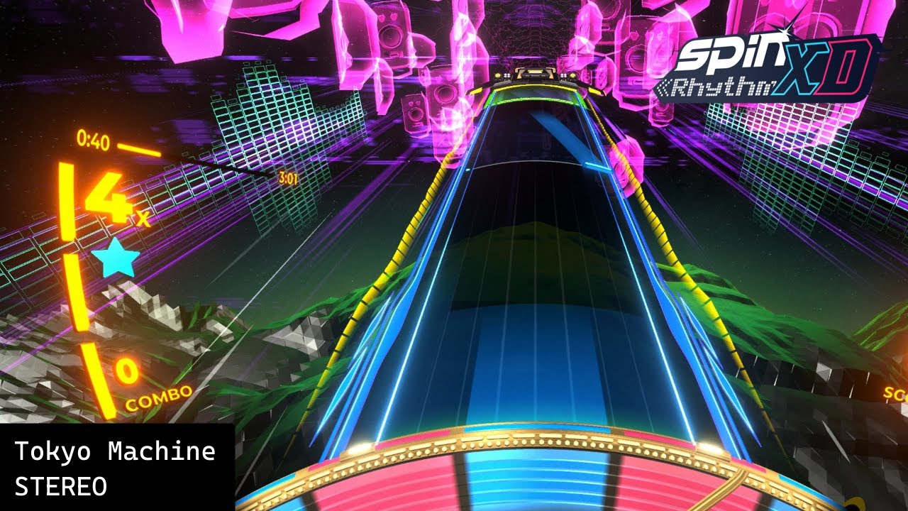 Spin Rhythm XD Custom Chart | Tokyo Machine - STEREO