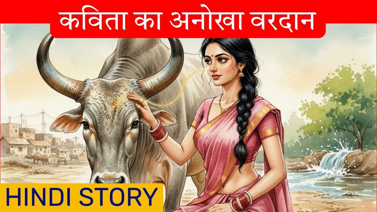 कविता का अनोखा वरदान | Hindi Kahanee | Village life Audio Story