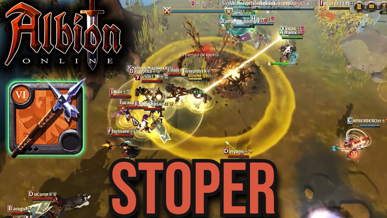 STOPER con Martillo Largo en FACCIONES ZA | Albion Online