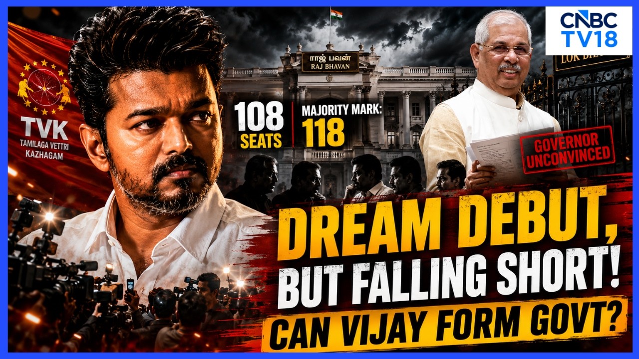 Vijay Meets Governor | Tamil Nadu Government Formation | Vijay TVK Majority Crisis | N18V