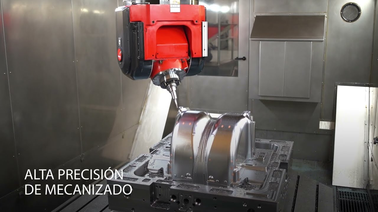 Trimill | Fresadora de pórtico 5 ejes con mesa rotativa serie VU