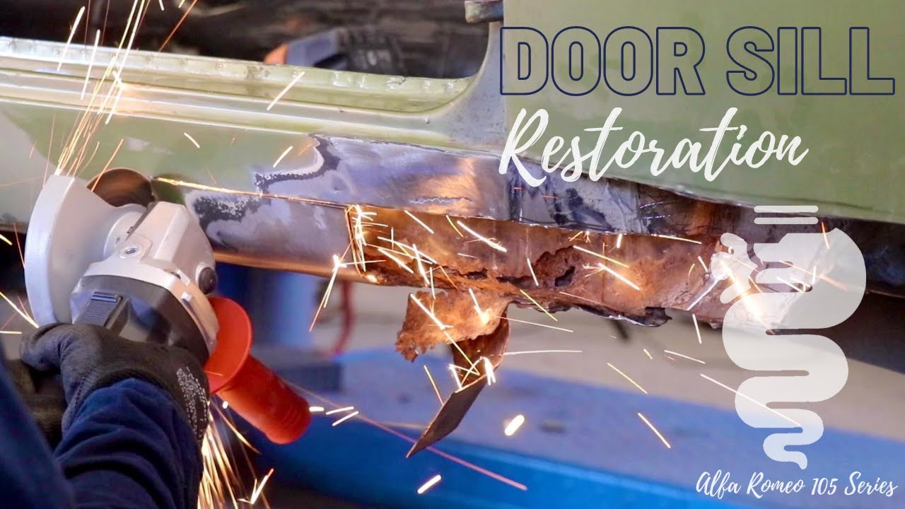 Alfa Romeo Giulia (105): Restoration of the Door Sills, Part 1